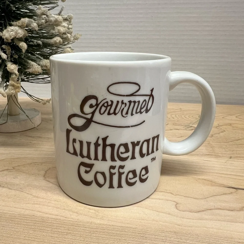 Gourmet Lutheran Coffee Mug It’s Heavenly Vintage 1987